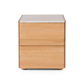 Cube Bedside Travertine Top