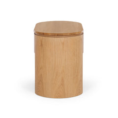 Clover 1 Drawer Bedside - Oak Top