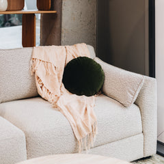 Junior Velvet - Olive Cushion