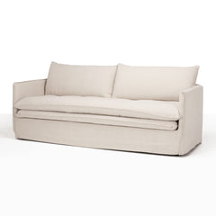 Hamilton Slipcover 3 Seater Sofa - Oatmeal
