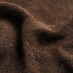 Junior Linen - Chocolate Cushion