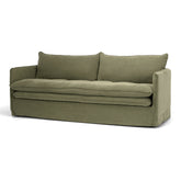 Hamilton Slipcover 3 Seater Sofa - Khaki