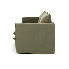 Hamilton Slipcover 3 Seater Sofa - Khaki