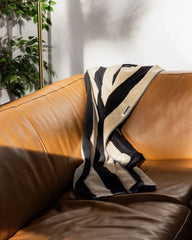 Beach/Bath Towel - Vanilla Bean Stripes