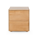 Cube Bedside Natural Oak