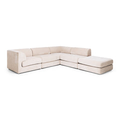 Harmony 4 Seater Modular Corner Chaise RHF - Sand