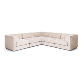 Harmony 5 Seater Modular Corner Sofa - Sand