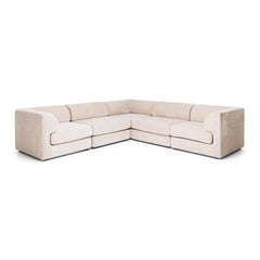 Harmony 5 Seater Modular Corner Sofa - Sand