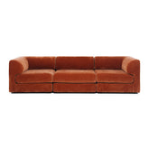 Harmony 3 Seater Modular Sofa - Rust