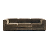 Harmony 3 Seater Modular Sofa - Olive
