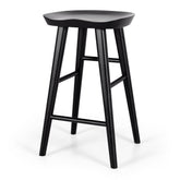 Fuji Bar Stool - Black Oak