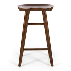 Fuji Bar Stool - Deep Oak