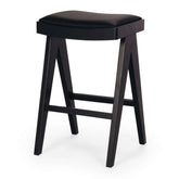 Palma Bar Stool - Black Oak / PU