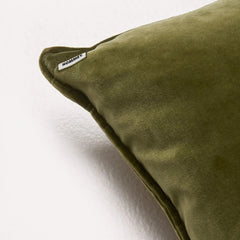 Essential Velvet - Olive Cushion