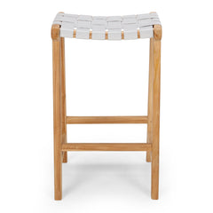 Indo Bar Stool - Duck Egg Grey