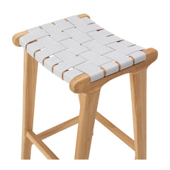 Indo Bar Stool - Duck Egg Grey