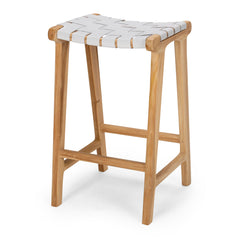 Indo Bar Stool - Duck Egg Grey