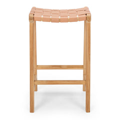 Indo Bar Stool - Plush Pink