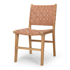 Indo Dining Chair - Plush Pink