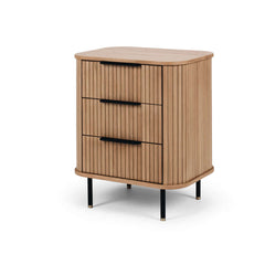 Anders 3 Drawer Bedside