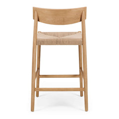Ingrid Bar Stool - Natural Oak