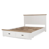 Parisian King Bed with Drawers
