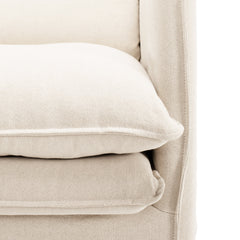 Hamilton Slipcover Armchair - Oatmeal