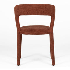 Munich Dining Chair - Rust Burgundy