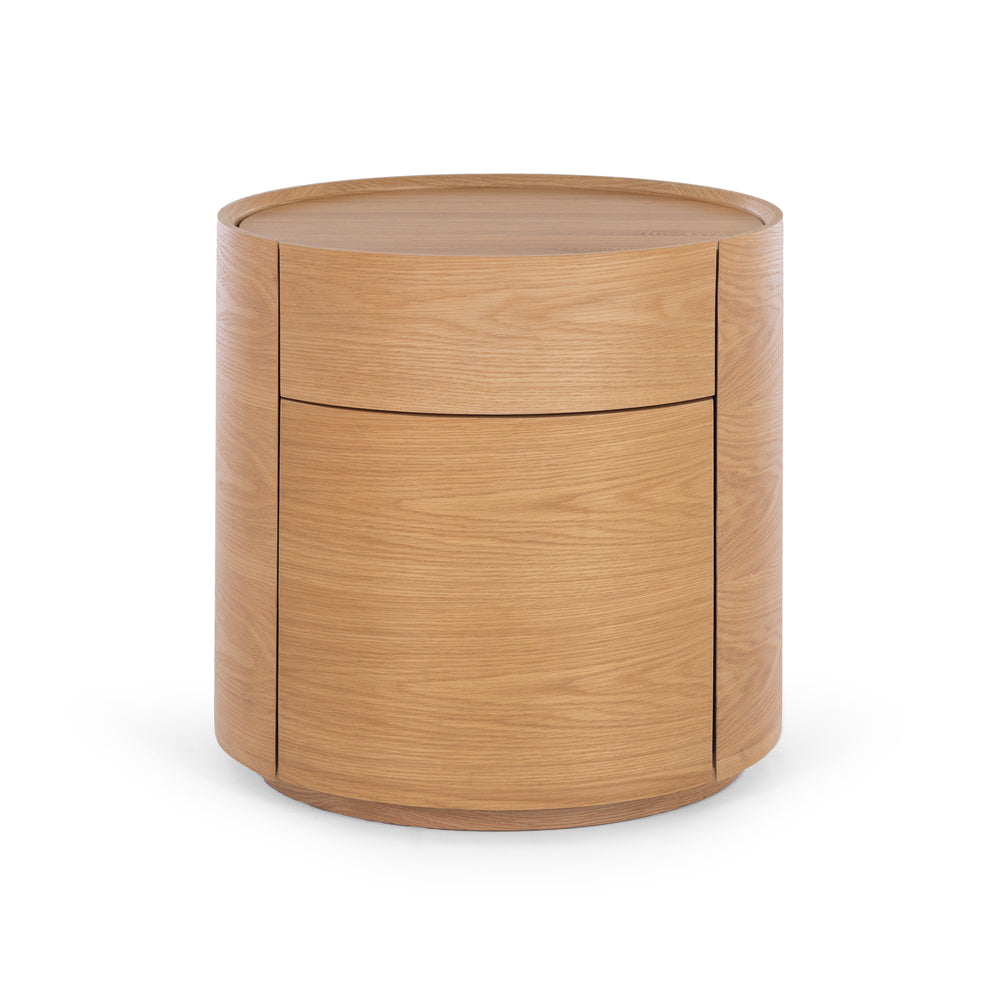 Muse Natural Oak Bedside