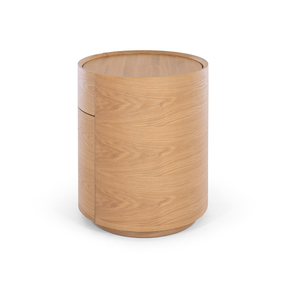 Muse Natural Oak Bedside