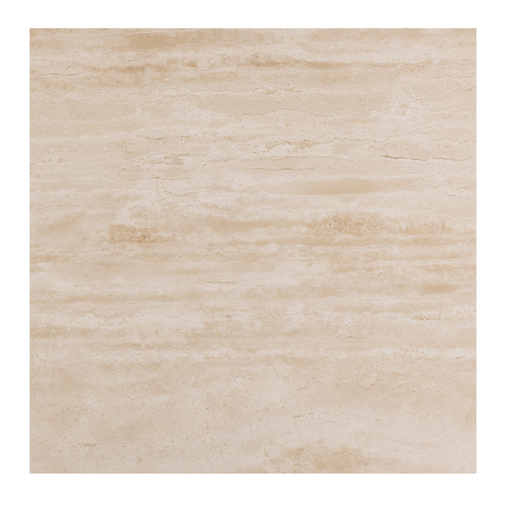 Clover 1 Drawer Bedside - Travertine Top