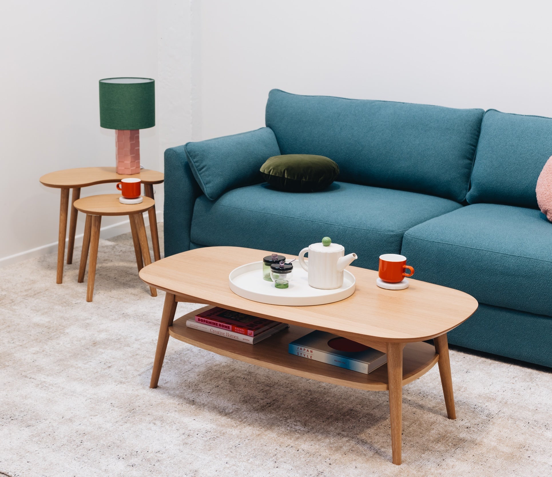 Oslo Coffee Table with Shelf