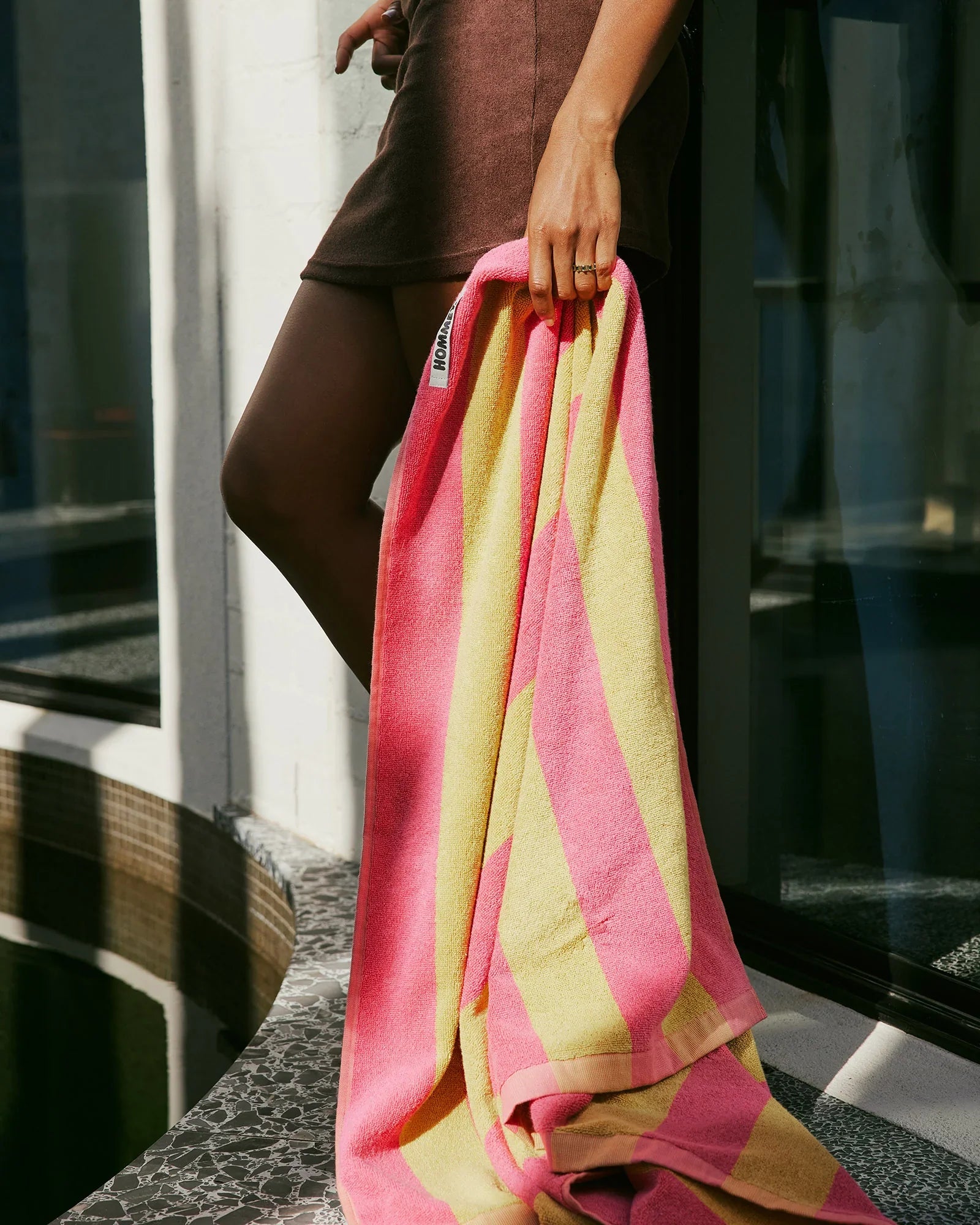 Beach/Bath Towel - Candy Stripes