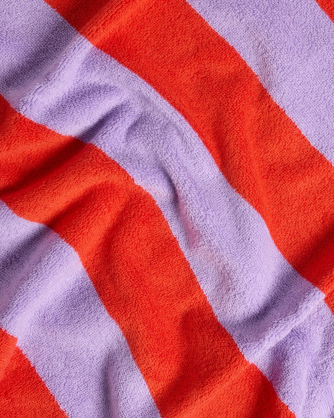 Beach/Bath Towel - Grapefruit Stripes