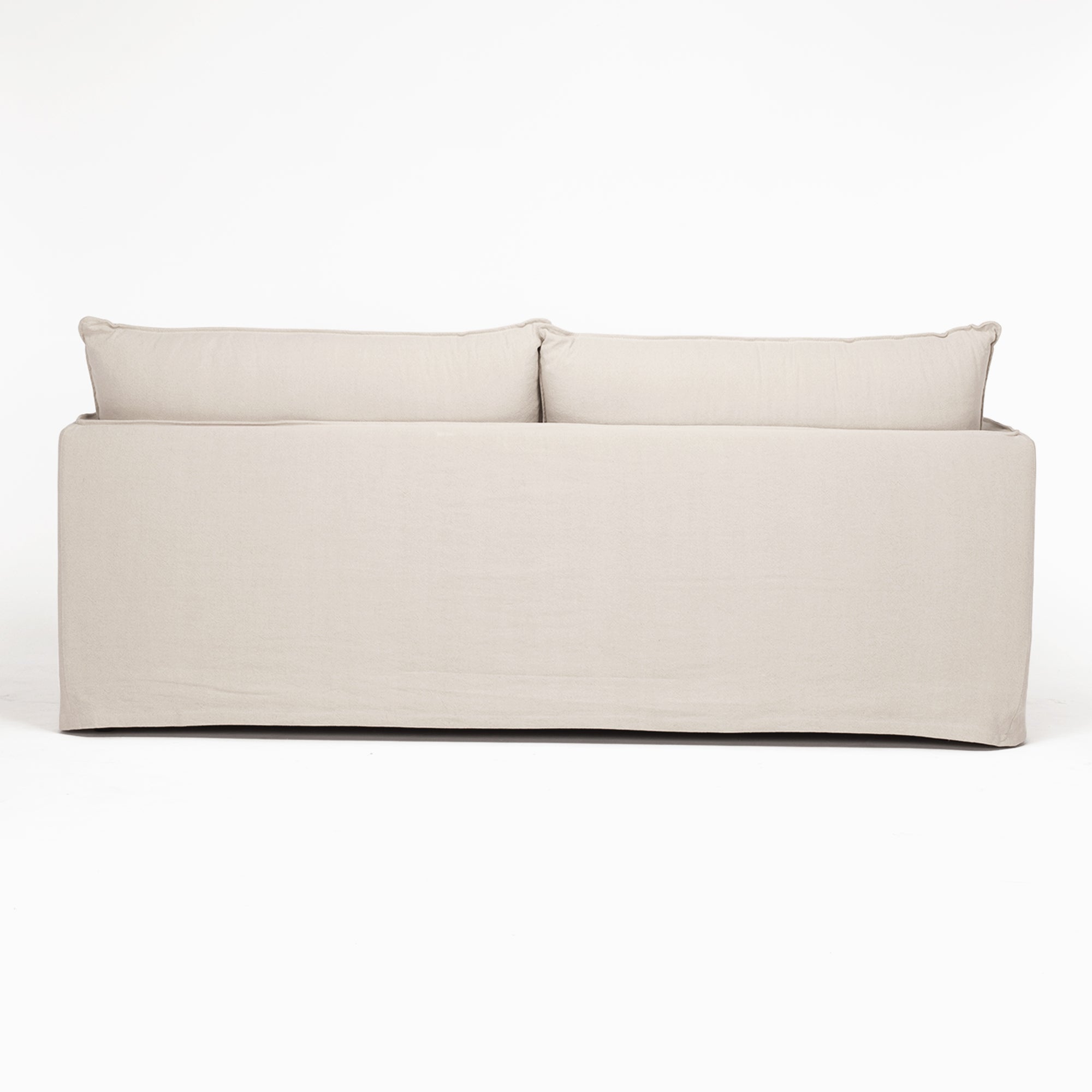Hamilton Slipcover 3 Seater Sofa - Oatmeal