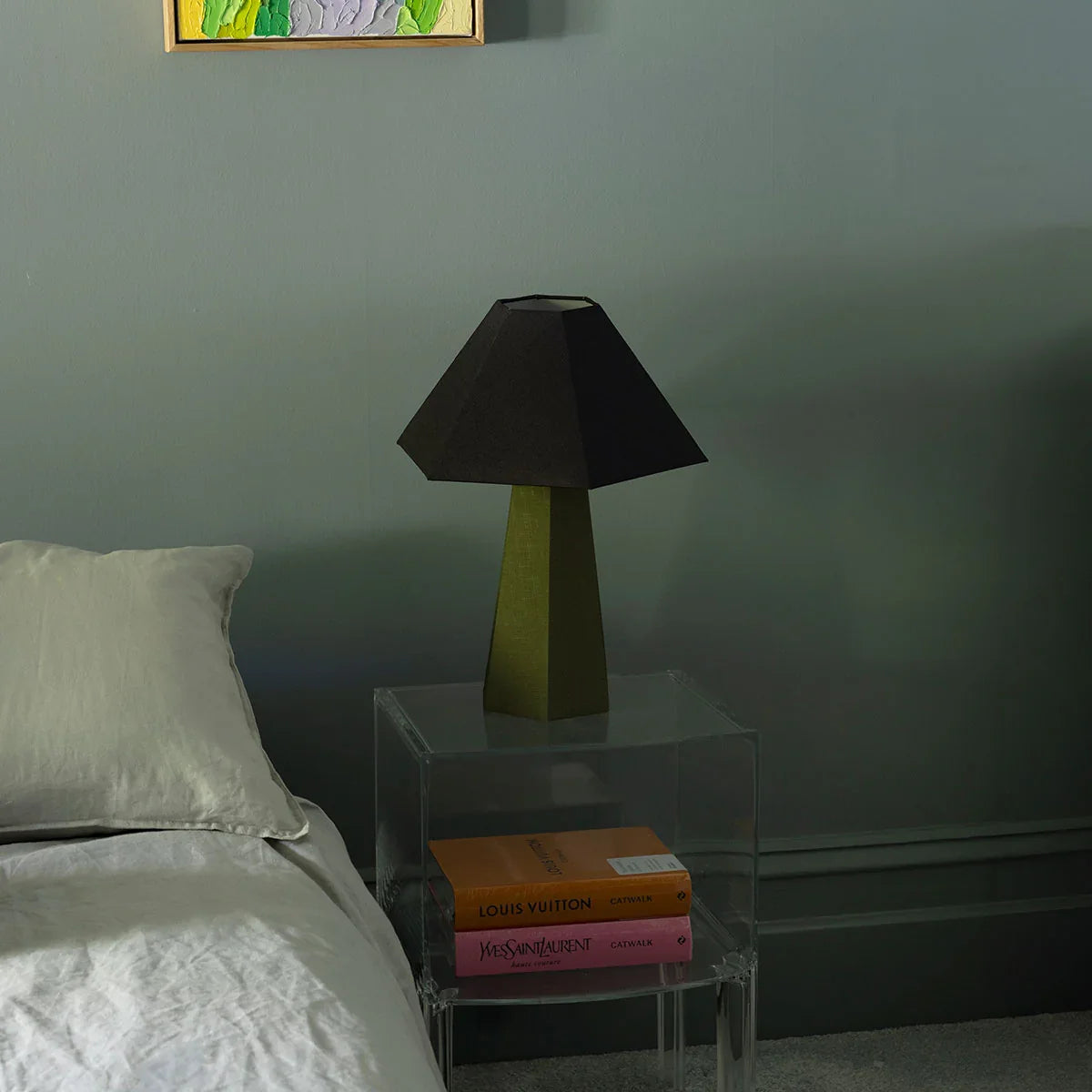 Blake Table Lamp - Noir Olive