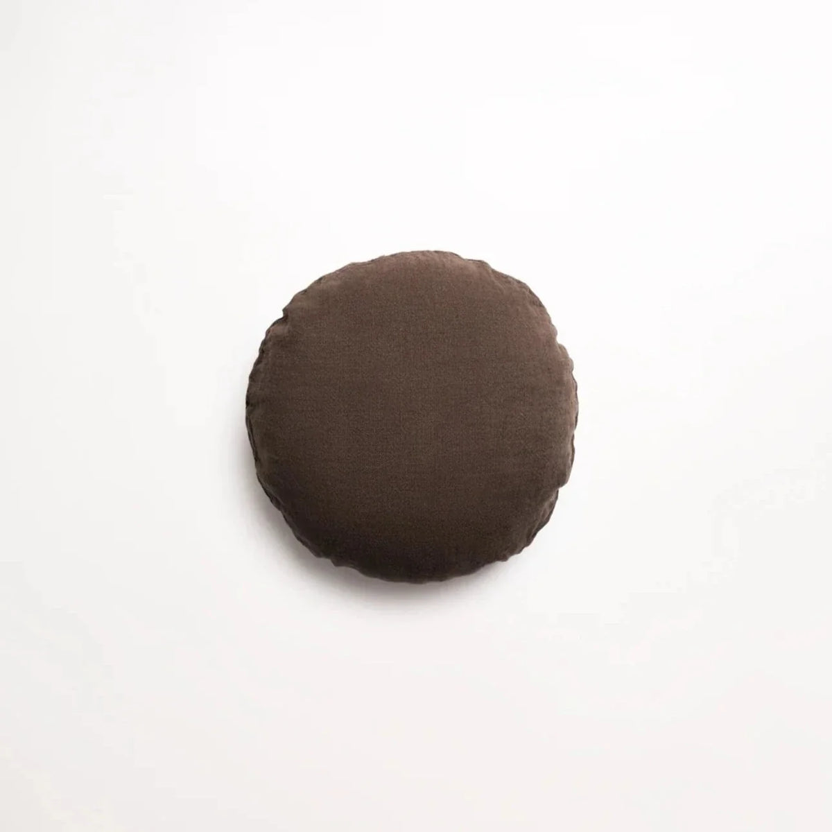 Junior Linen - Chocolate Cushion