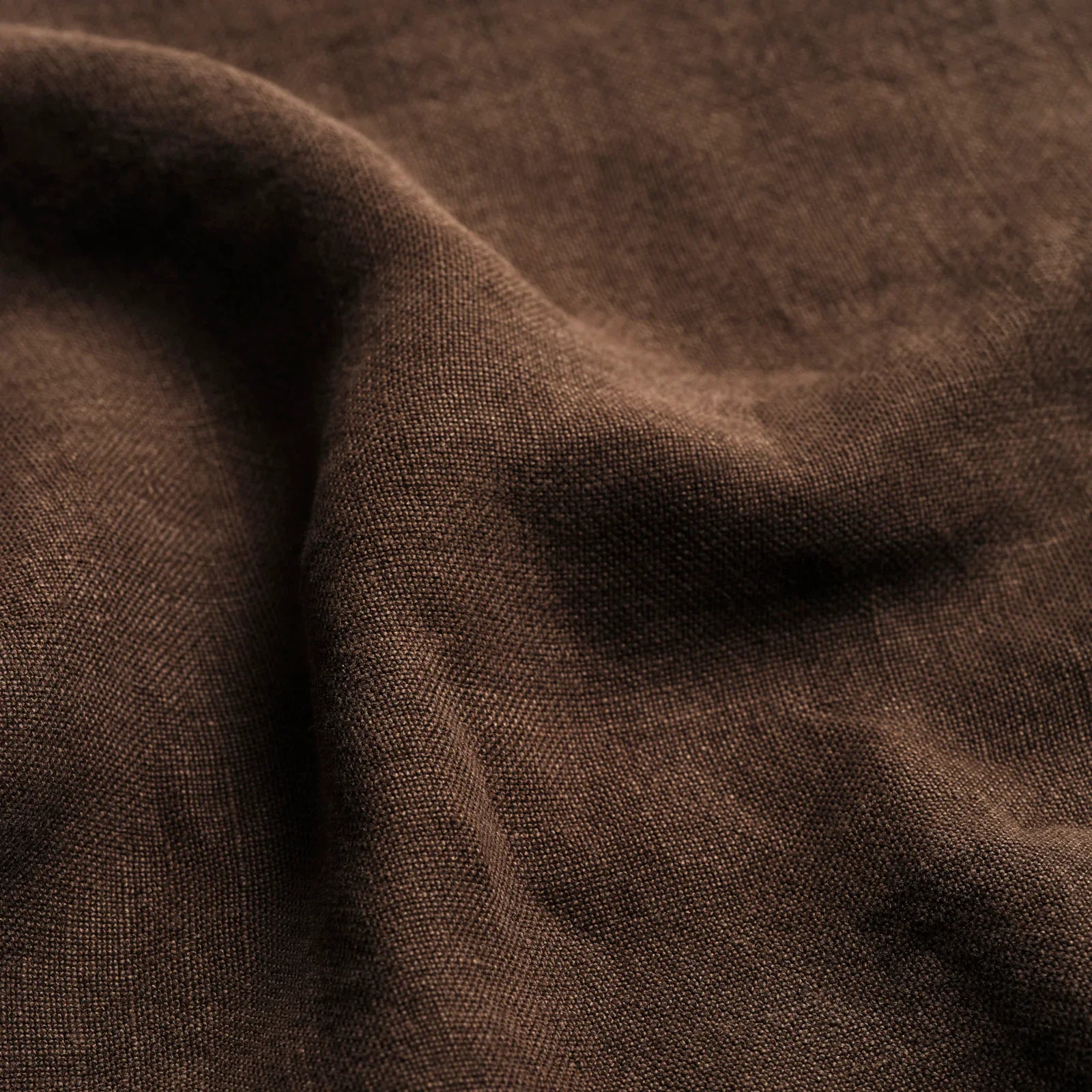 Junior Linen - Chocolate Cushion