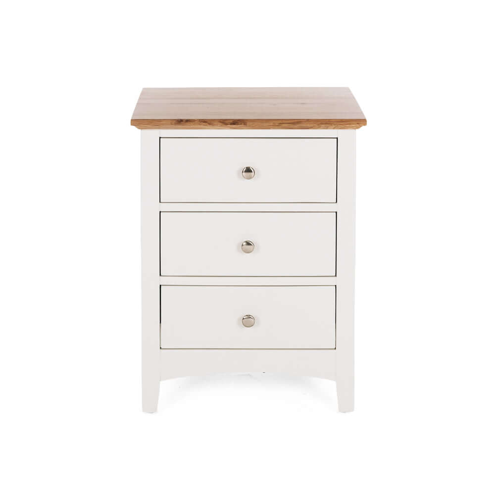 Jessica 3drw Bedside Oak
