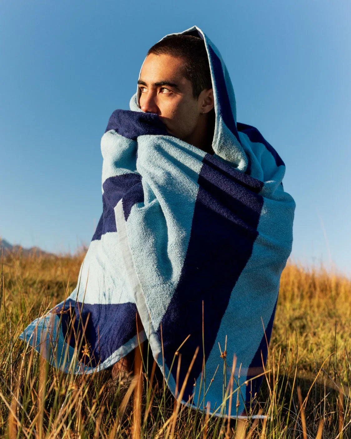 Beach/Bath Towel - Blueberry