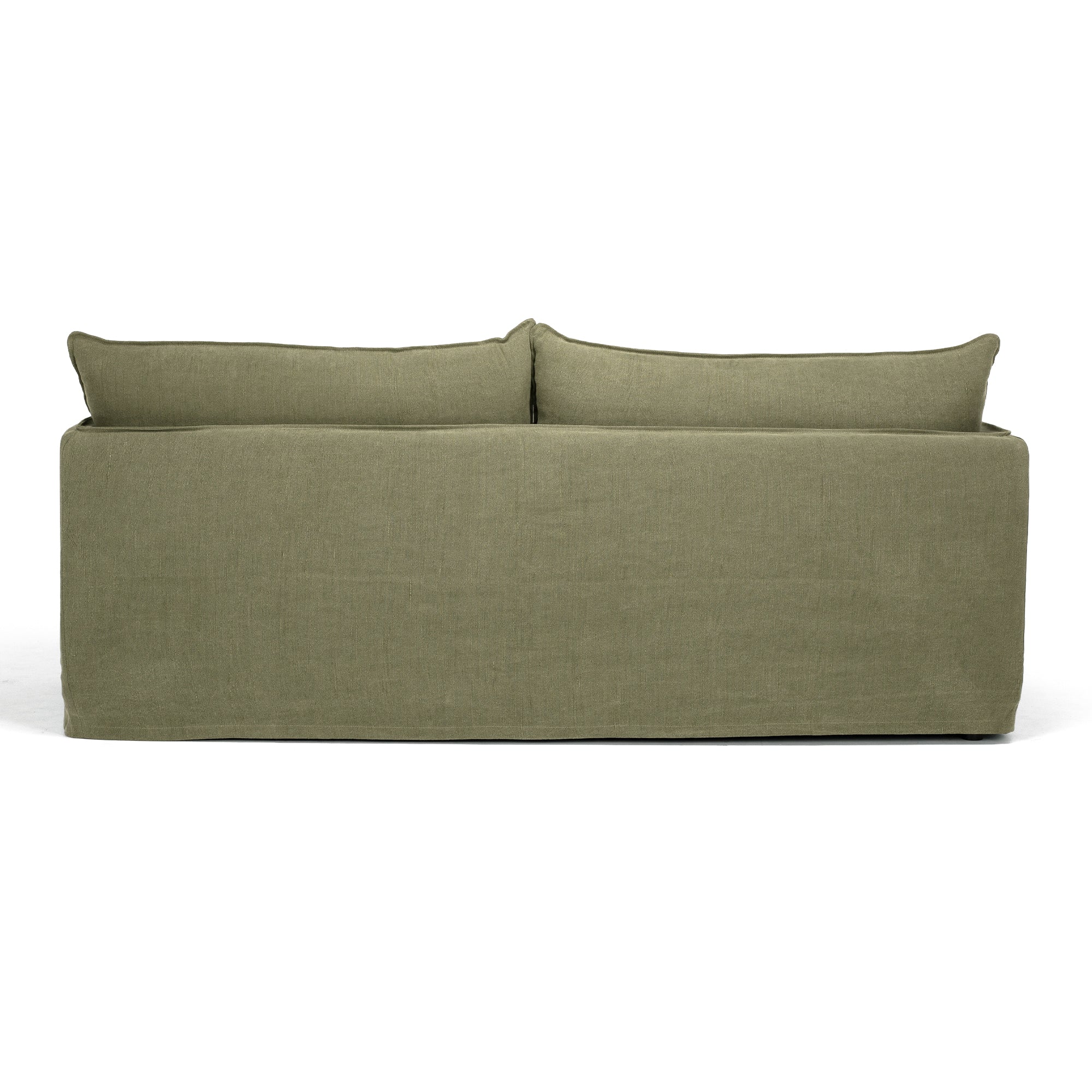Hamilton Slipcover 3 Seater Sofa - Khaki