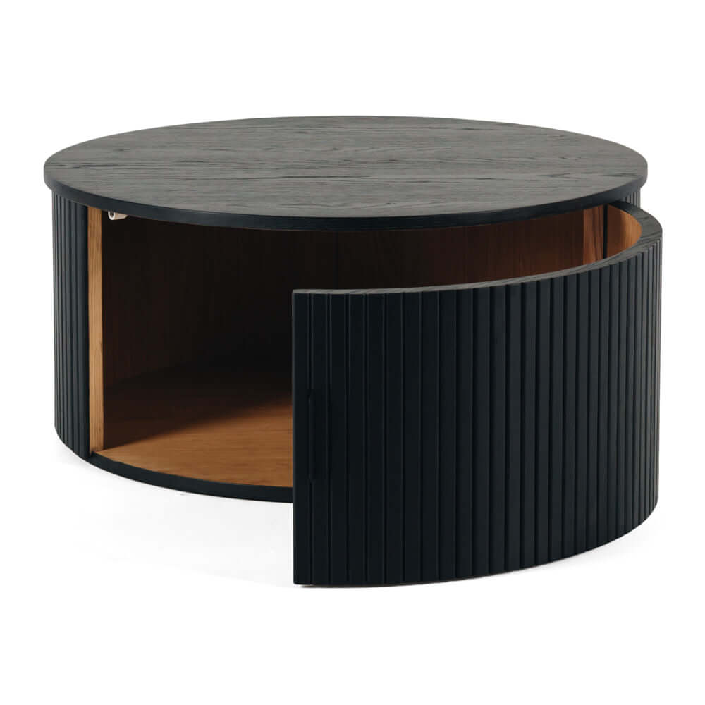 Palliser Black Round Coffee Table