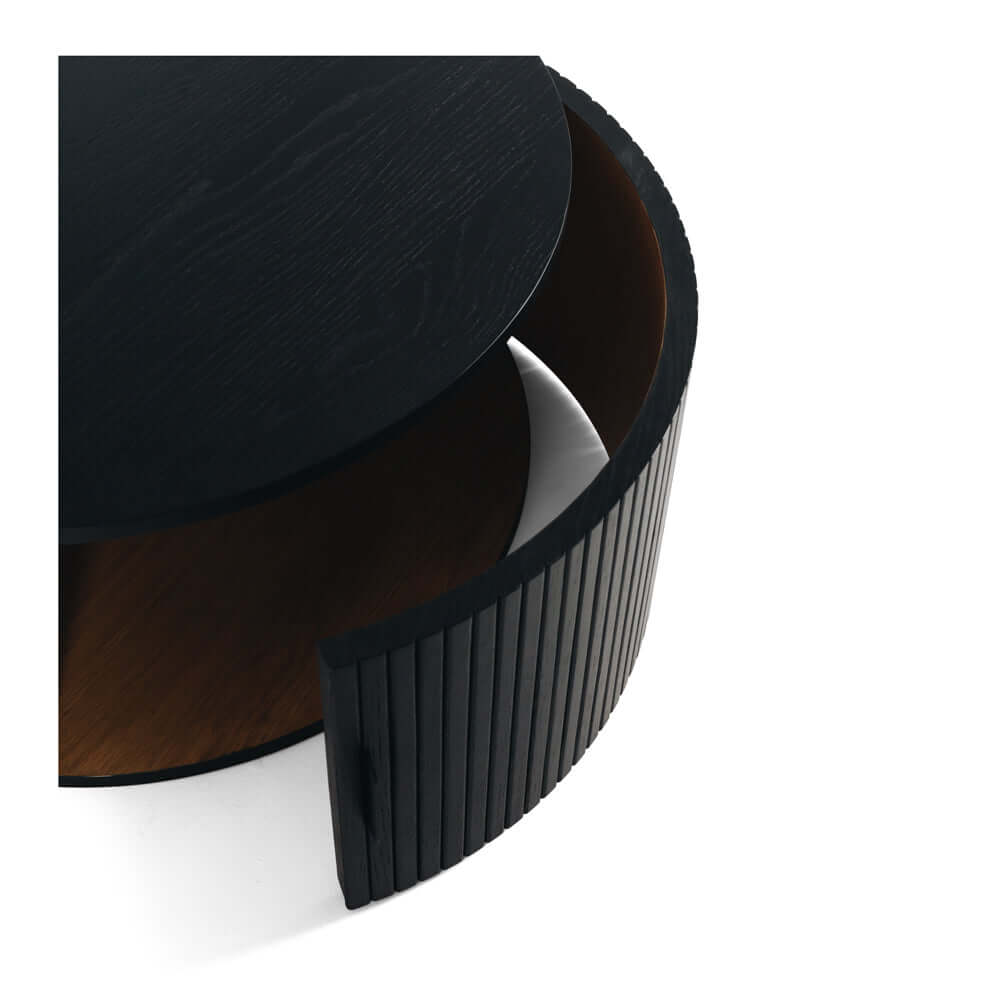 Palliser Black Round Coffee Table