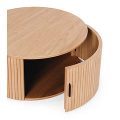 Palliser Oak Round Coffee Table