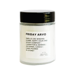 Friday Arvo Candle