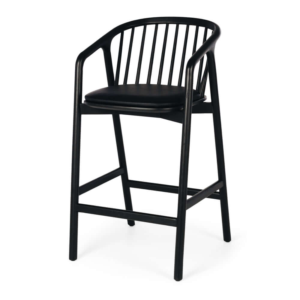 Nord Bar Stool - Black Oak