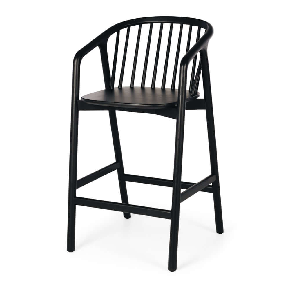 Nord Bar Stool - Black Oak