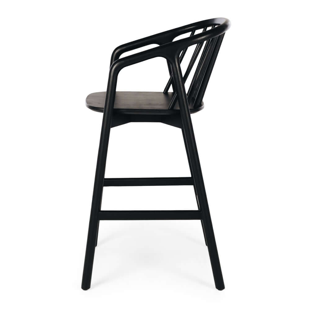 Nord Bar Stool - Black Oak