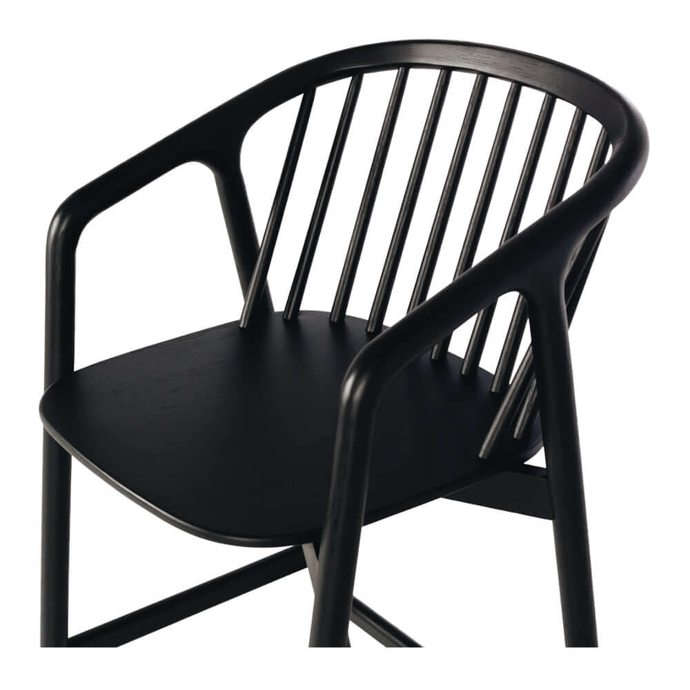 Nord Bar Stool - Black Oak