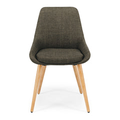 Bari Dining Chair Green/Oak